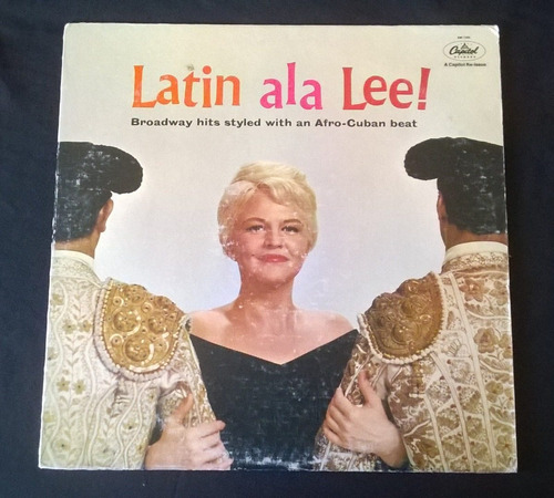 Vinilo Peggy Lee Latin A La Lee