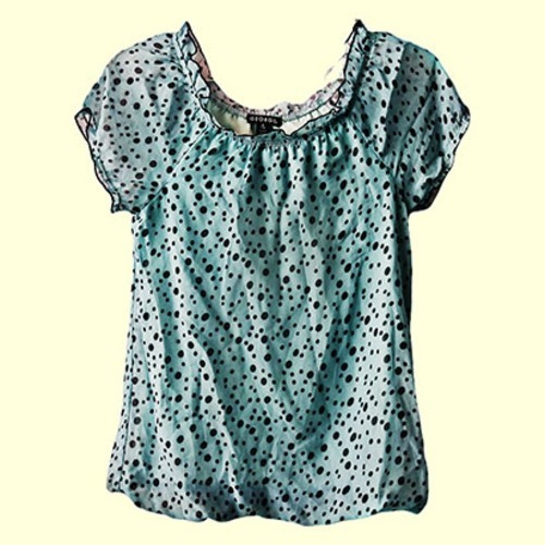 Blusa Casual Verde/azul George (Usado)