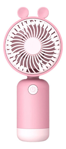 2 Mini Ventilador Portátil Usb De Dibujos Animados,