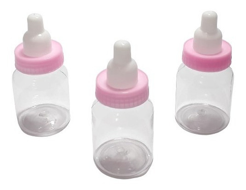 Imagem 2 de 2 de 10 Mini Mamadeiras Chá De Bebe Ou Fraldas Lembrancinhas Bb