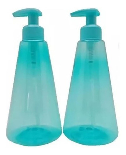 Dispensador De Jabón Liquido Plastico De 2 Pza Color Variado