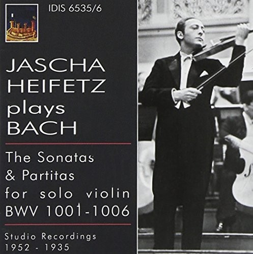 Cd De Canciones Para Violín J.s./heifetz Bach