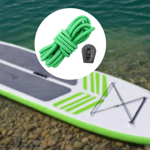 Cordón Elástico De La Cable De Cordón De La Cuerda Verde