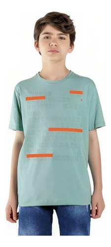 Camiseta Masculina Infantil Juvenil Lemon Verde
