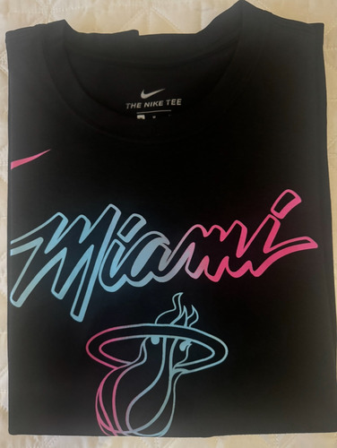 Camiseta Miami Heat Nba Nike (Usado)