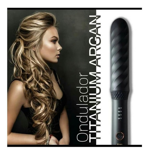Ondulador Rucha Argan Titanium