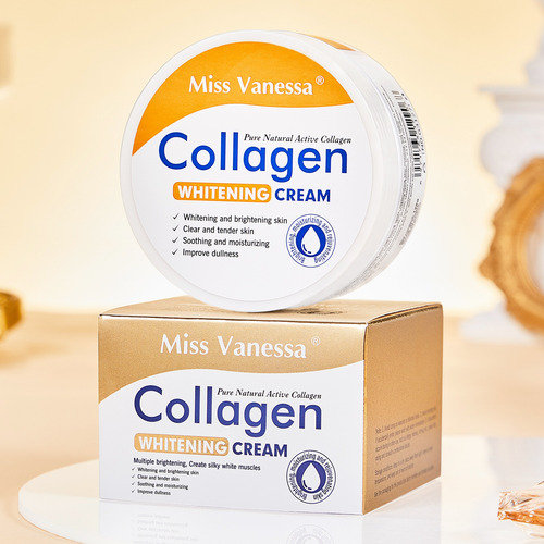 Crema Colageno Natural Blanqueadora Hidrantante X 120g Todo Tipo De Piel Día/noche