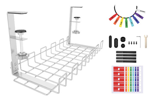 Bandeja De Gestión De Cables De Escritorio De 15,7