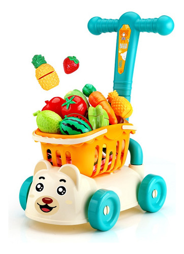 Carrito De Compras Para Supermercado Para Niños, Carrito
