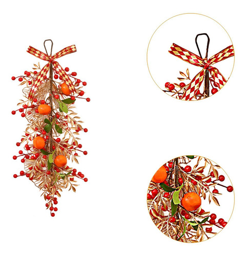 Colgante De Año Nuevo Chino, Colgante Para Mandarina