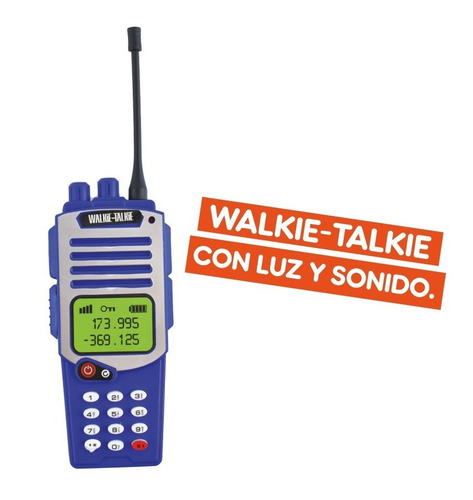 Imagen 4 de 5 de Set Equipo De Policia Militar Rescate Con Luz Accesorios Ed