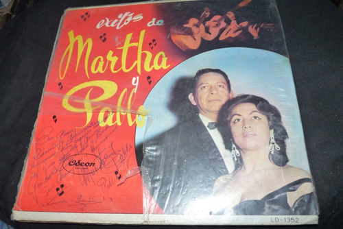 Jch- Martha Y Pablo Exitos Vals Criollos Lp