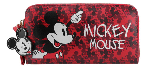 Cartera Mujer Mickey Heritage W Capsule Rojo Hbbillaba15cw