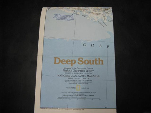 Mercurio Peruano: Mapa Nat Geographic Florida 8-1983 F5 L175