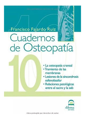 Osteopatia 10 Cuadernos . Osteopatia Craneal . Tratami - #c