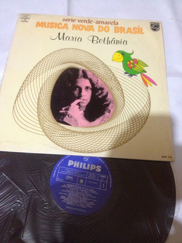 María Bethania Música Nova Do Brasil Disco De Vinil Original