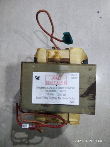 Transformador Horno Microondas