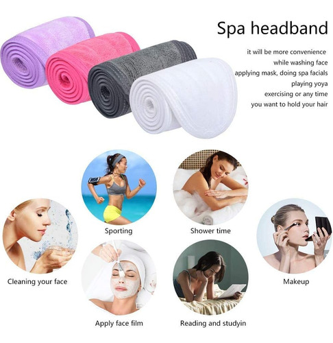 6 Piezas Diadema Spa Diadema Para Maquillaje Diadema Facial
