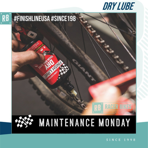 Imagen 4 de 10 de Aceite Finish Line Seco Con Teflon 244ml - Racer Bikes