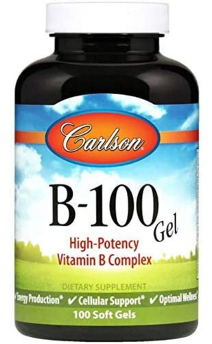 Complejo B 100caps Carlson - Unidad a $2853