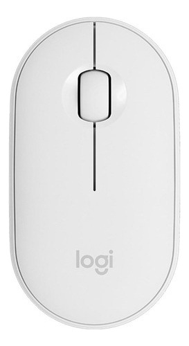 Mouse Logitech Pebble M350 Inalámbrico Bluetooth Usb Blanco