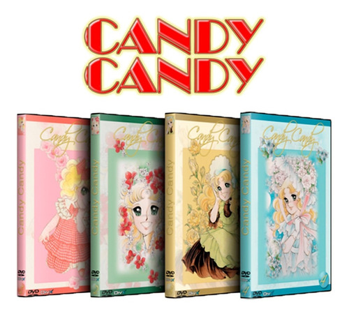 Candy Candy Serie Completa Español Latino Dvd Para Coleccion