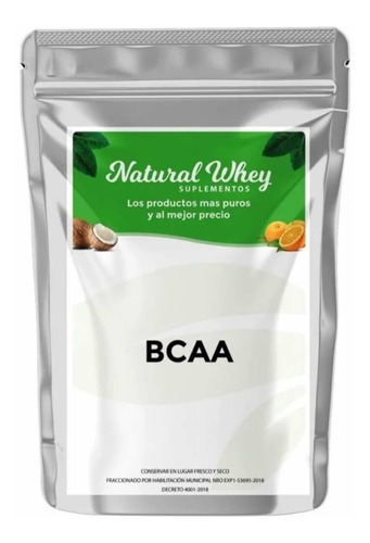 Bcaa Aminoácido Suplemento 100% 500 Gr Dura 100 Días