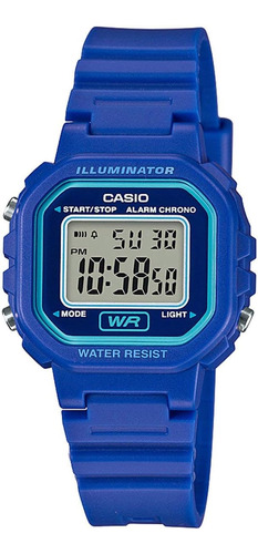 Casio La-20wh-2acf Reloj Azul De Cuarzo Con Pantalla Clásica