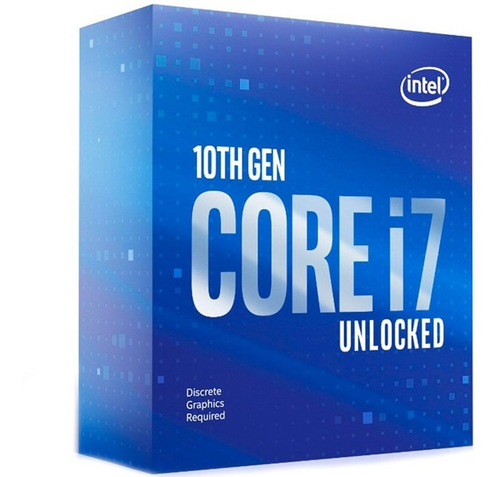 Processador Gamer Intel Core I7-10700kf Bx8070110700kf 5.1gz