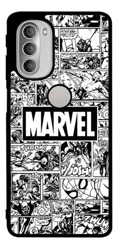 Funda Protector Para Moto G51 Marvel Comics