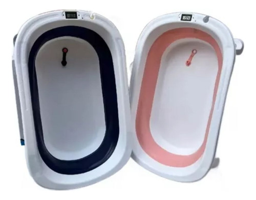 Bañera Para Bebé Plegable Con Base Y  Patas Antideslizantes