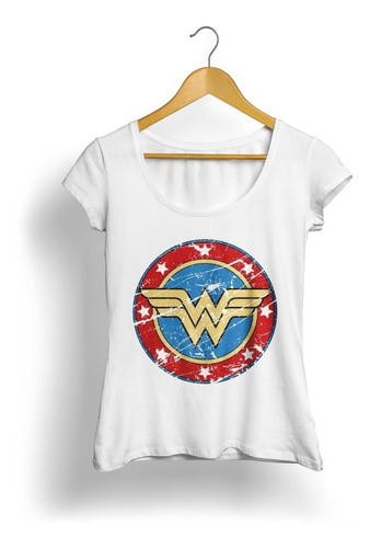 Wonder Woman  Remera Dama