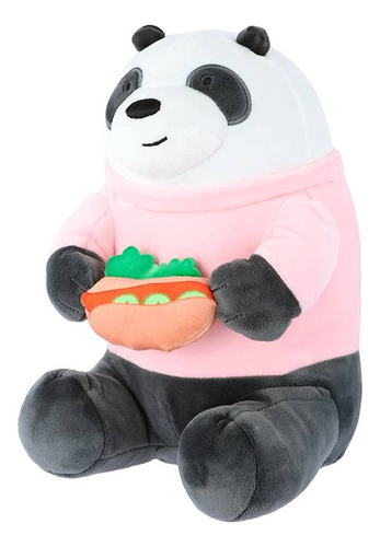 Oso Escandaloso Suave Con Comida Pardo Polar Panda Miniso