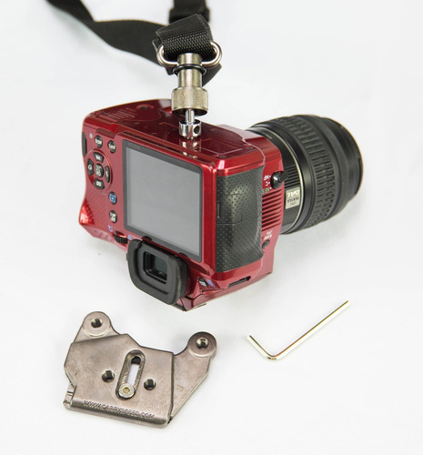 Imagem 4 de 8 de Alça Dupla De Ombro Para Pedurar Camera Carry Speed