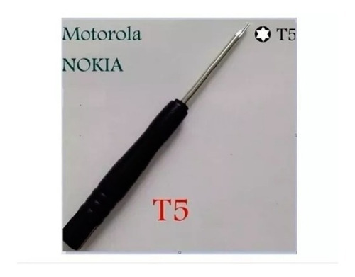 Imagem 6 de 6 de Chave Torx T5 Motorola Moto G Moto X Nokia