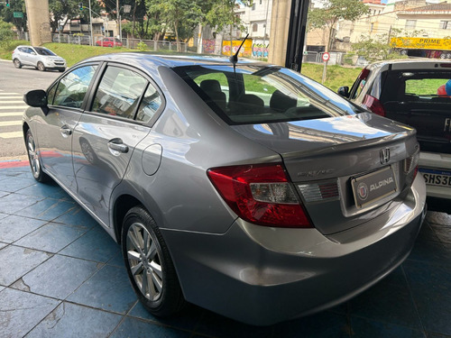 Honda Civic Honda Civic Sedan LXS 1.8/1.8 Flex 16V Mec. 4p - Cinza - 2013