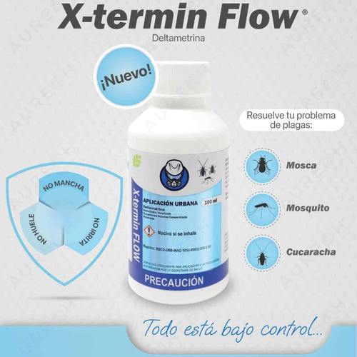 X-termin Flow 1 Lt Insecticida Uso Urbano Y Residencial