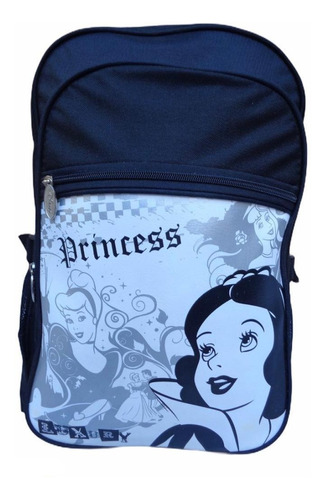 Mochila Disney Princesas Blanca Nieves Licencia Oficial 40cm