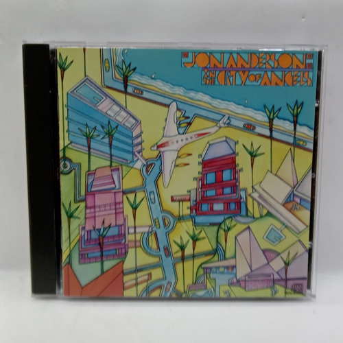 Jon Anderson- In The City Of Angels- Cd Impecable- Usa 1988