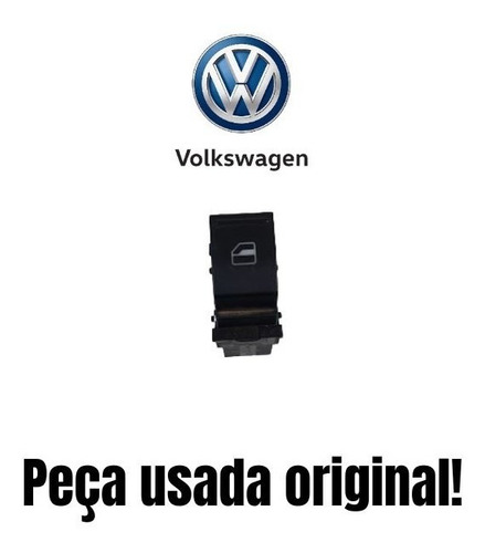Botão Vidro Elétrico Simples Volkswagen Golf Jetta Passat 