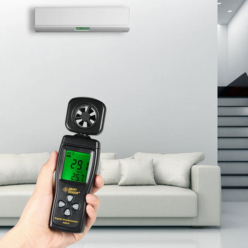 Anemômetro Digital Smart Sensor Mini