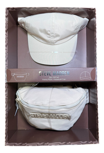 Bolsa Cangurera Y Gorra 2 Piezas Steve Madden 100% Original