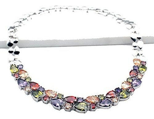 Classic Multi Gemstones Silver Sets Amatista Granate Morgani