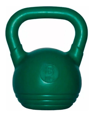 Imagen 2 de 2 de Pesa Rusa 8 Kg Pvc Mancuerna Gym Df Somos Fabricantes