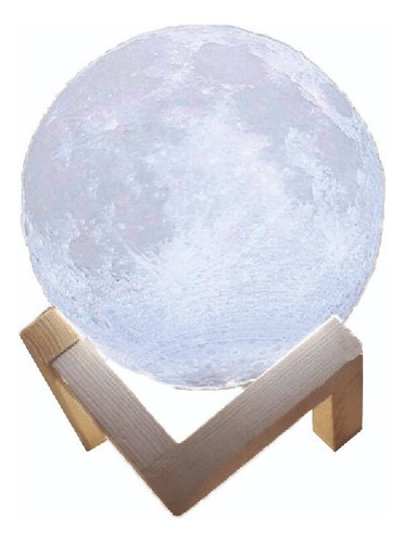 Lámpara Luna Velador