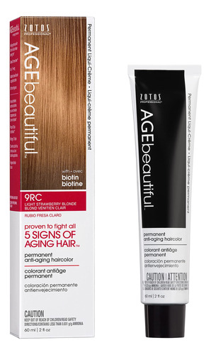 Agebeautiful - Tinte Permanente Para El Cabello Liqui-creme,