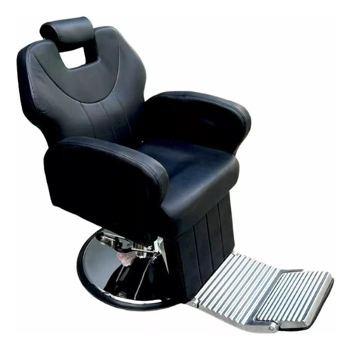 Sillon Barbero Negro Napoles, Sillon Barberia