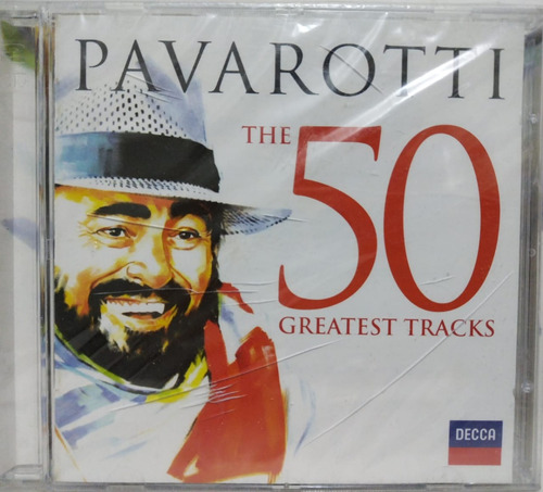 Pavarotti  The 50 Greatest Tracks Cd Doble Argentina