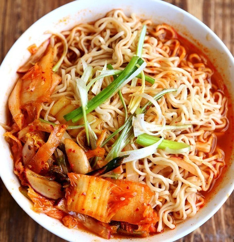 Sopa Ramen Coreano Kimchi De 135g Samyang. Sopa Instantánea.