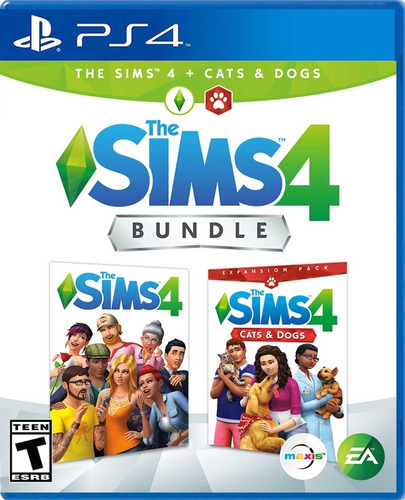 The Sims 4 Cats And Dogs Bundle Ps4- Fisico/ Mipowerdestiny